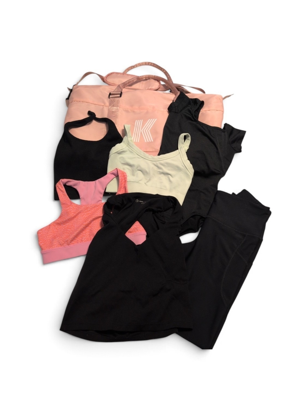 Dance / Gymnastics Bundle with Pink Duffel